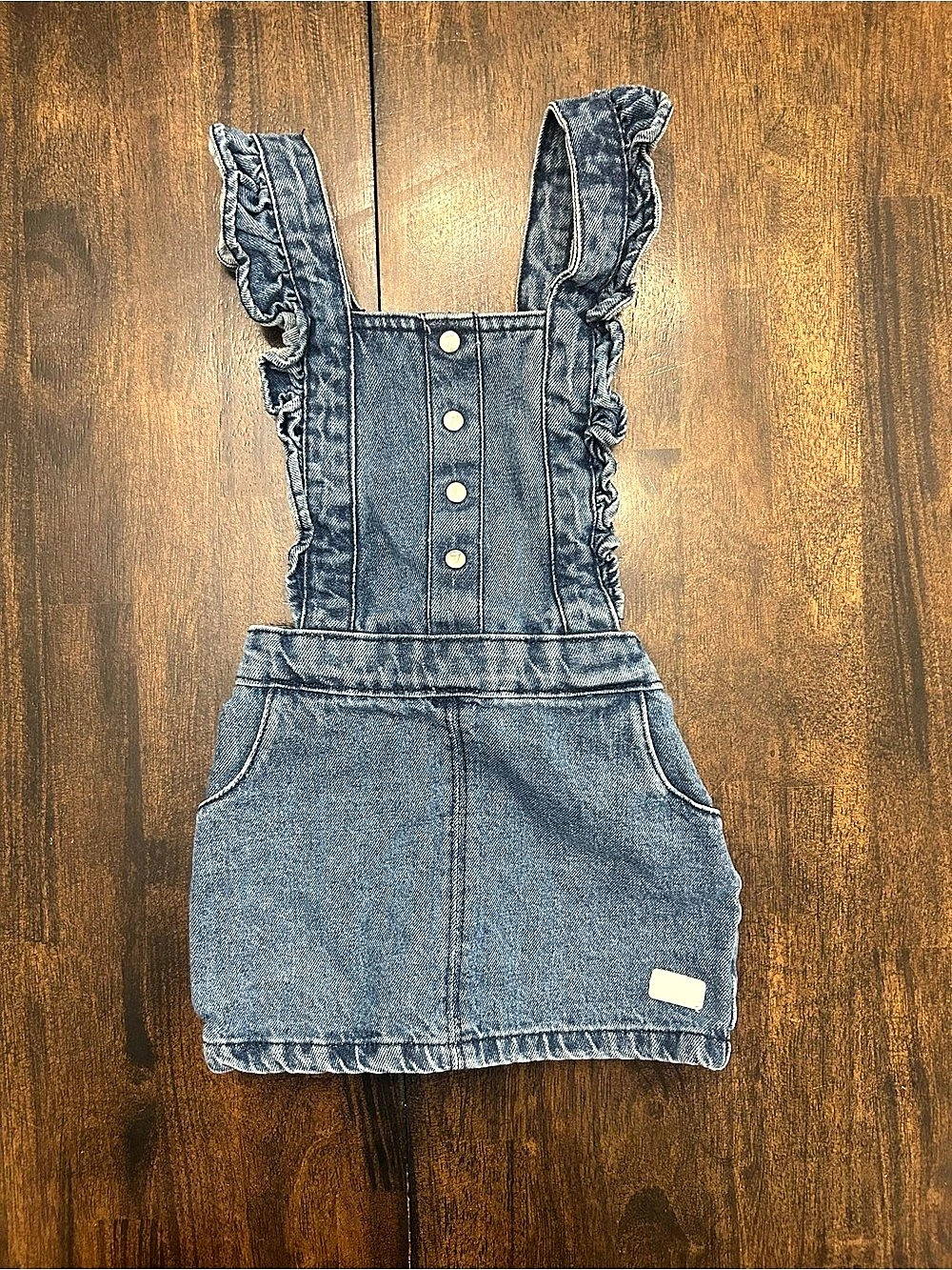 7 For All Mankind Baby Denim Overalls Size 18M